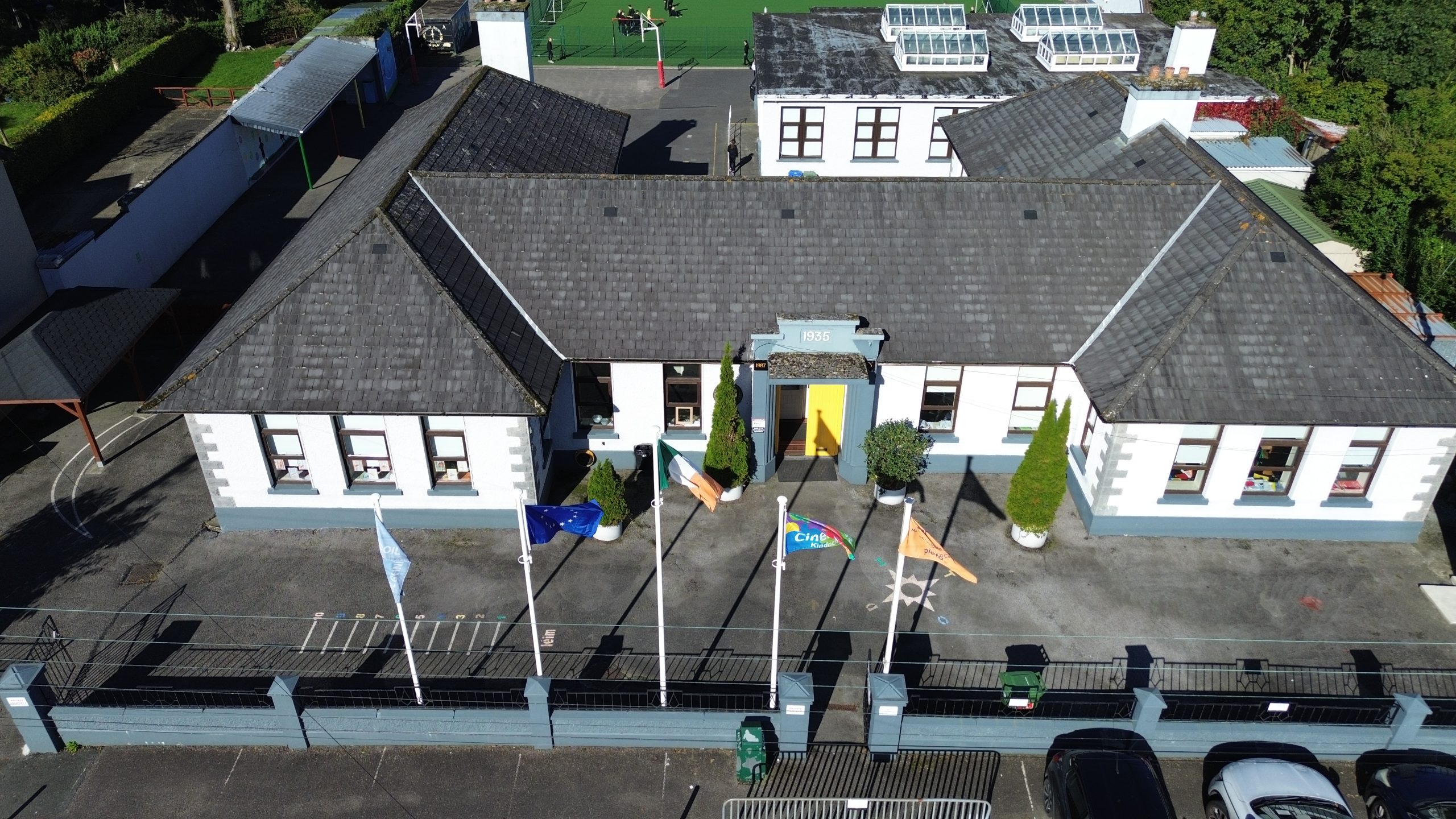 School Drone Footage